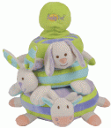 Pyramide d'�veil lapin bleu