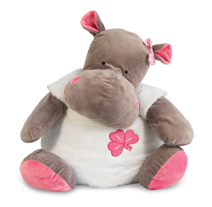 grosse peluche hippopotame