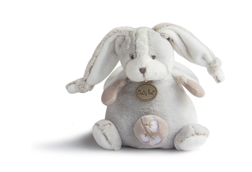 Boite A Musique Grise Les Toudoux Babynat Peluches Et Doudous De Qualite Et Pas Chers