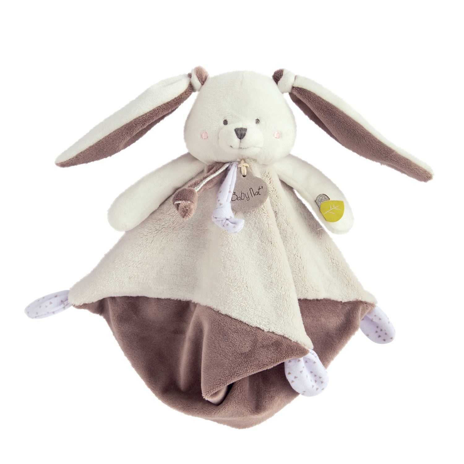 Doudou lapin Gris Catégorie Les layettes