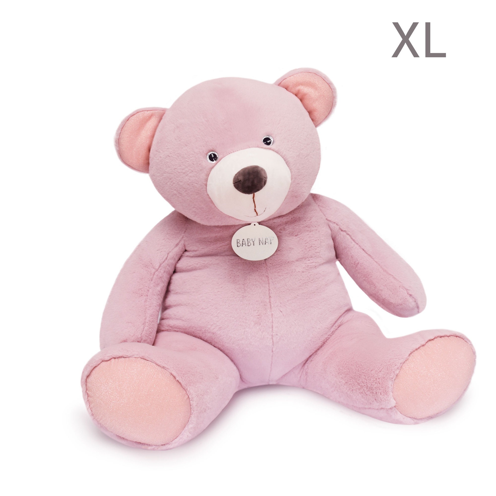 Ours en peluche XL rose Juliette 60 cm Catégorie Les Ours Géants XXL