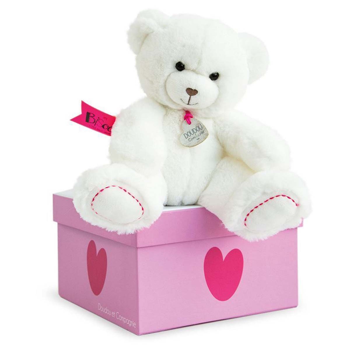 doudou et compagnie ours blanc