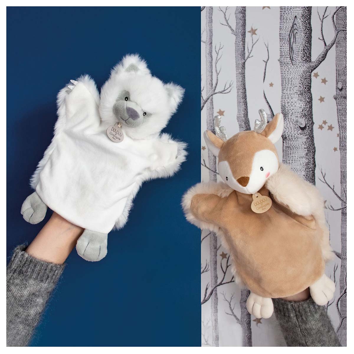 Doudou Marionnette Paresseux