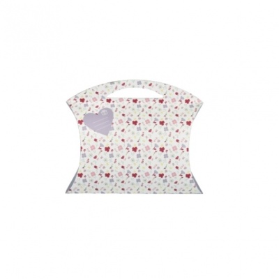 Doudou Pochette M FLEURS ET PAPILLONS